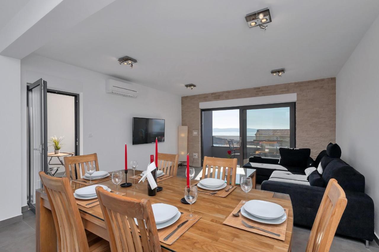 Luxury Apartment Sidro With Free Beach Parking Makarská Exteriér fotografie